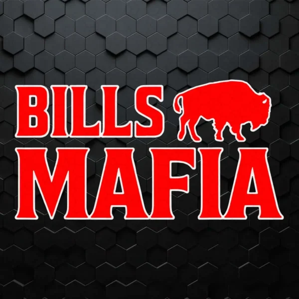 Bills Mafia Buffalo New York Vintage Football Fan Gift SVG