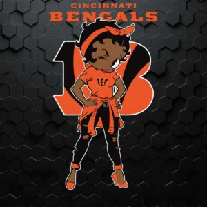 modern with a bold and playful aesthetic Bengals classic SVG design showing excitement for Cricut and Silhouette cutting machines