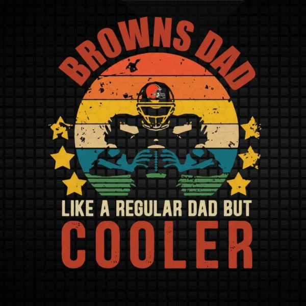 vintage with a bold and playful aesthetic Browns classic SVG design showing pride and camaraderie for Cricut and Silhouette cutting machines