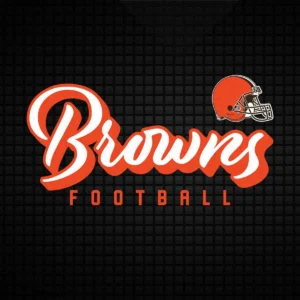 modern with a vintage touch, featuring bold and dynamic elements Browns helmet SVG design showing pride for Cricut and Silhouette cutting machines