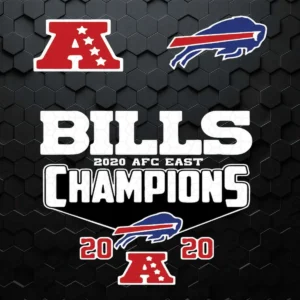 Buffalo Bills 2020 AFC East Champion 2020 SVG