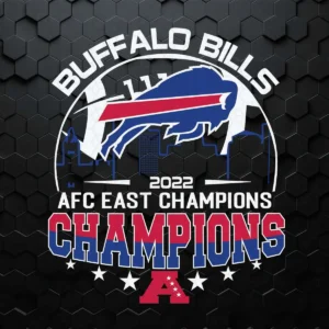 Buffalo Bills 2022 AFC EAST Champions SVG Cricut File