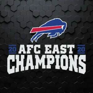 Buffalo Bills AFC East Champions 2020 SVG Sport Football