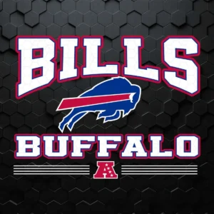 Buffalo Bills Afc East Division Football Team SVG Cut File