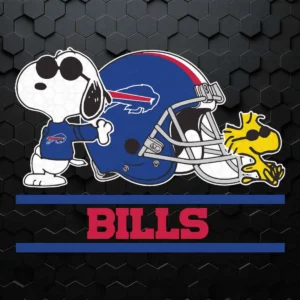 Buffalo Bills Cute Snoopy Woodstock SVG Digital Download