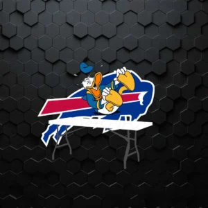 Buffalo Bills Donald Duck SVG Cricut Digital Download