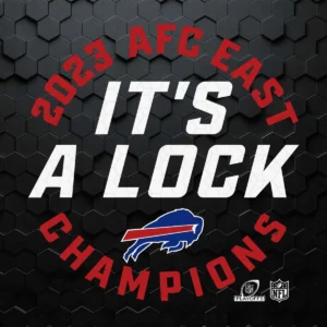 Buffalo Bills It's A Lock Afc East Division Champions SVG