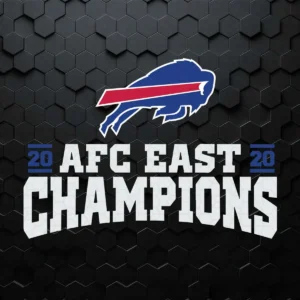 Buffalo Bills Logo Afc East Champions 2020 SVG