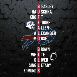 Buffalo Bills Nfl Logo Football American SVG