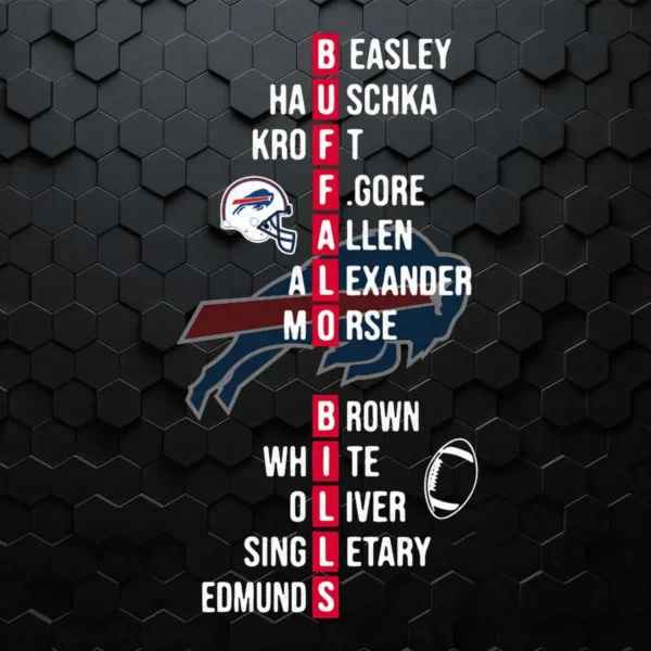 Buffalo Bills Nfl Logo Football American SVG