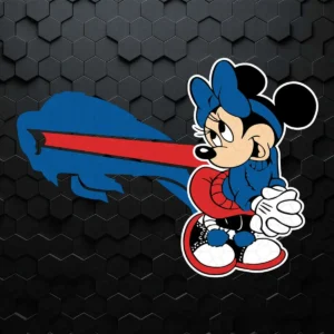 Buffalo Bills Super Bowl Love Minnie Disneyland SVG