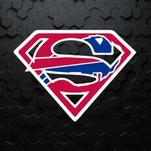 Buffalo Bills Superman Logo NFL Sport Football Lovers SVG