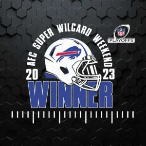 Buffalo Bills Winner Super Wildcard Weekend 2023 SVG