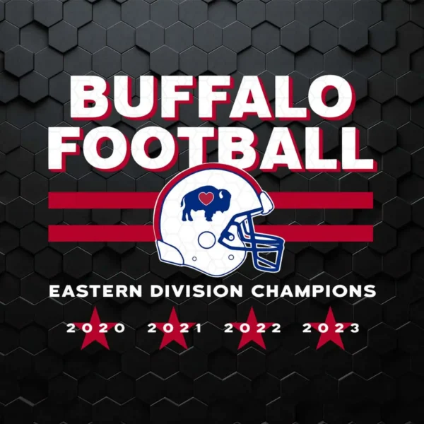 Buffalo Football Eastern Division Champions SVG Digital Download