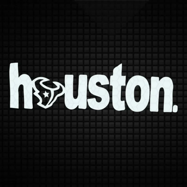 modern with a bold, urban aesthetic Texans logo SVG design showing pride for Cricut and Silhouette cutting machines