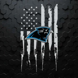 Carolina Panthers Flag SVG Cricut Digital Download