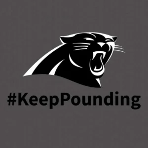 Carolina Panthers Keep Pounding SVG Digital Download