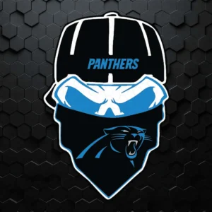 Carolina Panthers Ninja Face SVG Love Panthers SVG