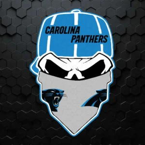 Carolina Panthers Skull Sport SVG Super Bowl Nfl Logo