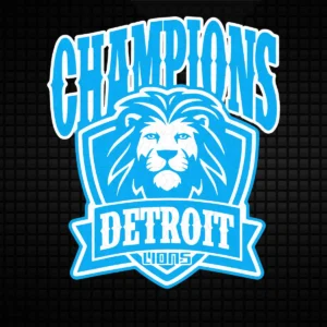 modern and bold with a vintage touch Lions classic SVG design showing pride for Cricut and Silhouette cutting machines
