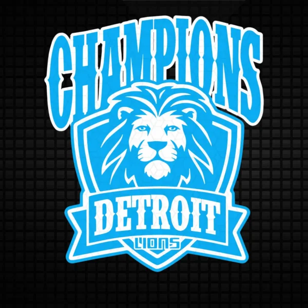 modern and bold with a vintage touch Lions classic SVG design showing pride for Cricut and Silhouette cutting machines