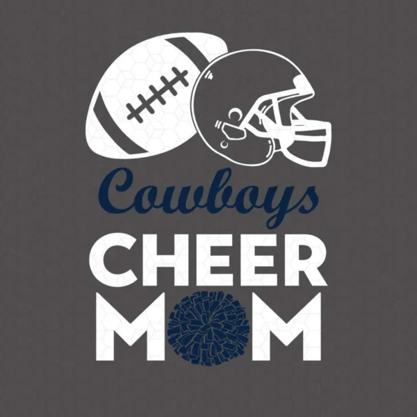 modern with a playful twist Cowboys classic SVG design showing pride for Cricut and Silhouette cutting machines