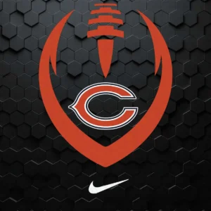 Chicago Bears Ball Logo X Nike SVG NFL Football Cricut File