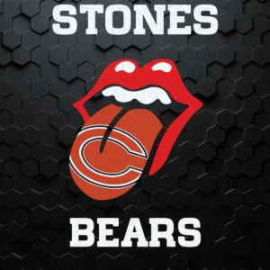 Chicago Bears Lips Stones Steelers SVG Cricut File