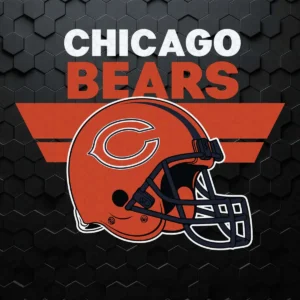 Chicago Bears Logo On Helmet SVG Cricut File Digital Download
