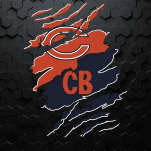 Chicago Bears Lovers Football Logo SVG Cricut File