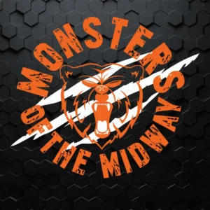 Chicago Bears Monsters Of The Midway Bears Paw SVG
