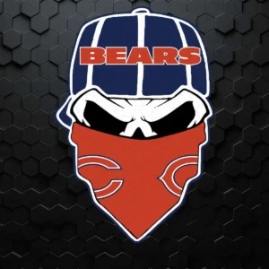 Chicago Bears Skull Super Bowl Nfl Team SVG