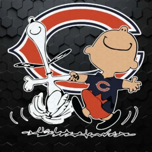 Chicago Bears Snoopy And Peanut Funny SVG Cricut File