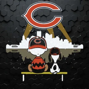 Chicago Bears Snoopy And Peanut SVG Cricut File
