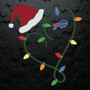 Christmas With Buffalo Bills Logo SVG Happy Xmas