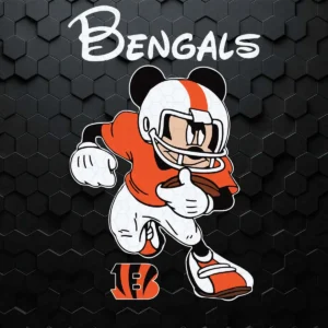 bold and playful with a vintage twist Bengals classic SVG design showing excitement and nostalgia for Cricut and Silhouette cutting machines