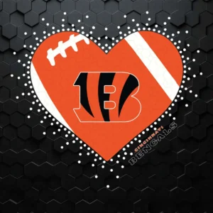modern and bold with a playful twist Bengals classic SVG design showing excitement and pride for Cricut and Silhouette cutting machines