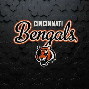 modern and bold with a touch of vintage flair Bengals logo SVG design showing excitement and pride for Cricut and Silhouette cutting machines