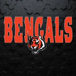 bold and modern with a touch of vintage Bengals logo SVG design showing excitement and pride for Cricut and Silhouette cutting machines