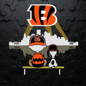 modern with playful elements Bengals logo SVG design showing excitement for Cricut and Silhouette cutting machines