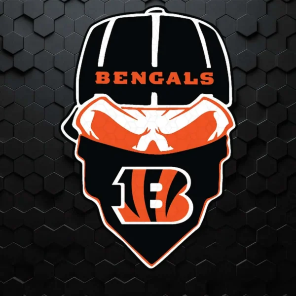 modern and bold with a touch of vintage flair Bengals classic SVG design showing excitement and pride for Cricut and Silhouette cutting machines