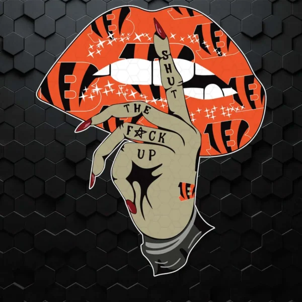 bold and modern with a touch of edgy aesthetics Bengals classic SVG design showing defiance and empowerment for Cricut and Silhouette cutting machines