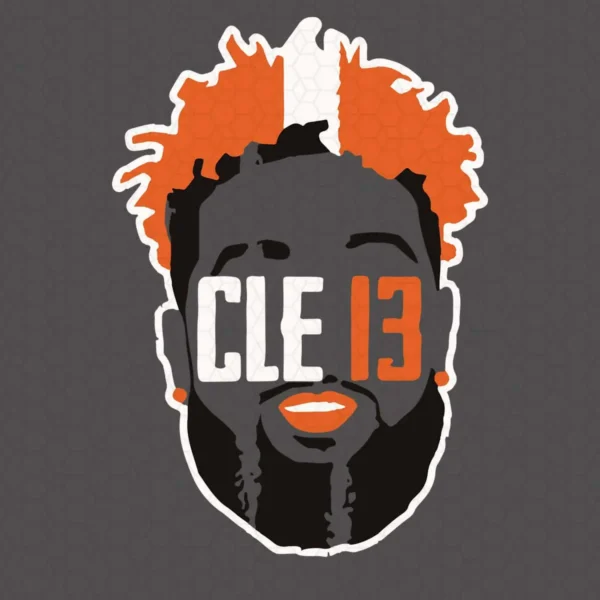 modern with a bold and playful twist, incorporating elements of vintage sports graphics Browns skull SVG design showing pride and loyalty for Cricut and Silhouette cutting machines