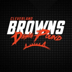 modern and bold with a touch of vintage flair Browns classic SVG design showing excitement and pride for Cricut and Silhouette cutting machines