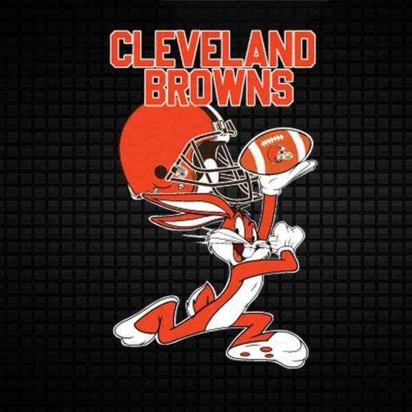 bold and playful, combining vintage cartoon elements with modern sports aesthetics Browns classic SVG design showing joy and nostalgia for Cricut and Silhouette cutting machines