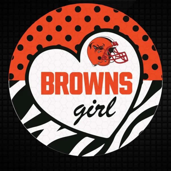 modern with a playful twist, incorporating elements of vintage sports aesthetics Browns classic SVG design showing pride and belonging for Cricut and Silhouette cutting machines