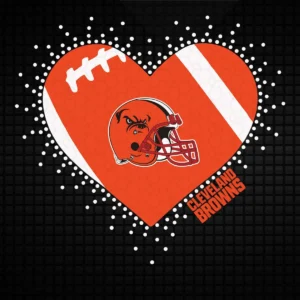 modern with a playful twist, incorporating elements of vintage sports aesthetics Browns classic SVG design showing joy and nostalgia for Cricut and Silhouette cutting machines