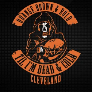 vintage with a bold, graphic approach Browns bold SVG design showing pride and loyalty for Cricut and Silhouette cutting machines