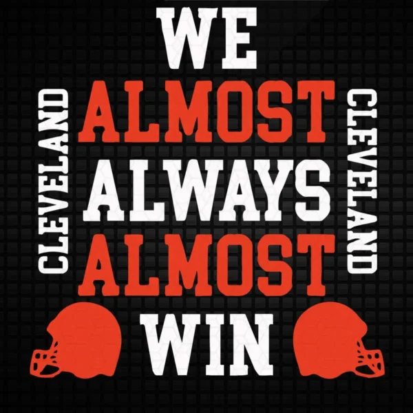 bold and vintage Browns classic SVG design showing hopefulness for Cricut and Silhouette cutting machines