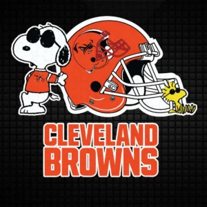 vintage with a playful twist Browns classic SVG design showing nostalgia and pride for Cricut and Silhouette cutting machines